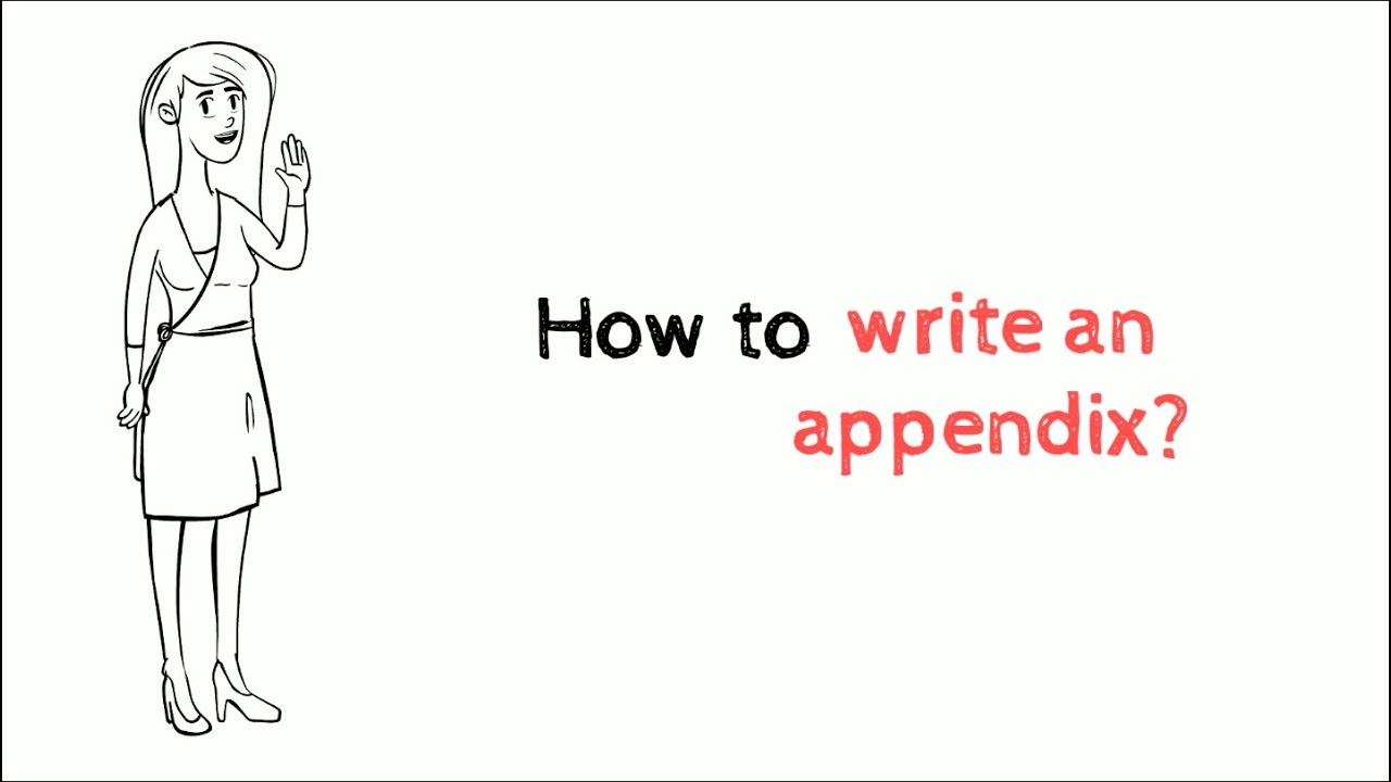 how-to-write-an-appendix